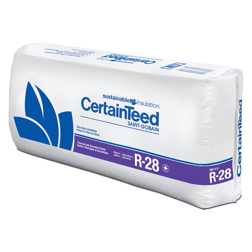 Certainteed Fiberglass Insulation For Wood R28