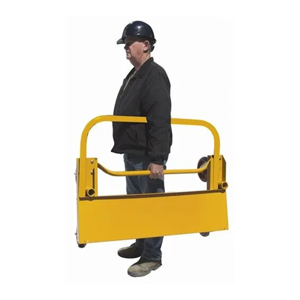 Circle Brand EZ Fold Material Mover w/ 3 Swivel & 1 Locking Caster