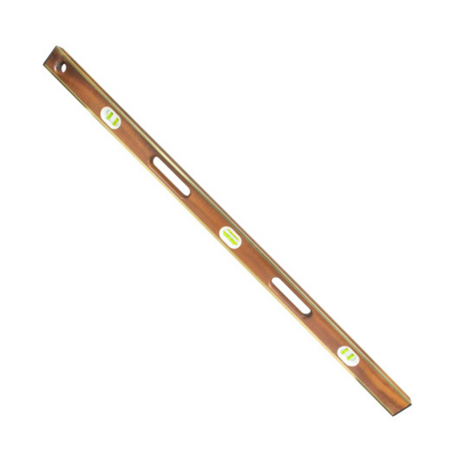 Sands Level & Tools Mahogany Brass Bound 48" Level