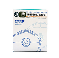 Circle Brand N95 Valved Particulate Respirator Masks (Box of 10)