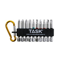 TASK IMPACT Carabiner Clip - 10pc #2 Phillips, Robertson and Mixed