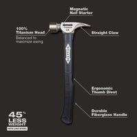 Stiletto 14oz Smooth/Curved Fiberglass