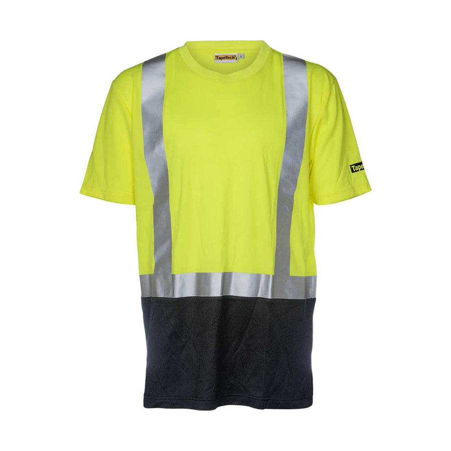 TapeTech HiVis Short-Sleeved Safety Shirt