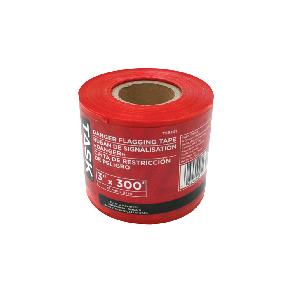 Task Danger Flagging Tape | ADSS - Alberta Drywall & Stucco Supply