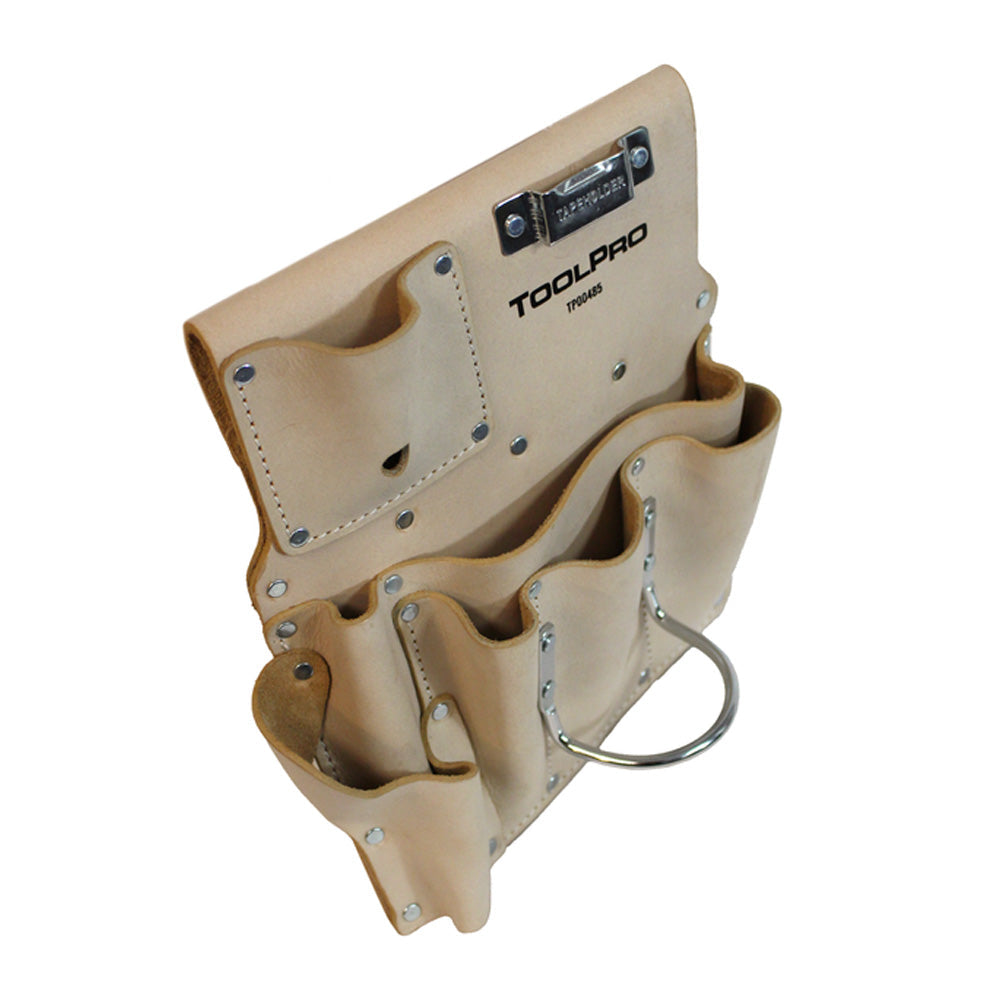 ToolPro Top Grain 8-Pocket Hanging Pouch
