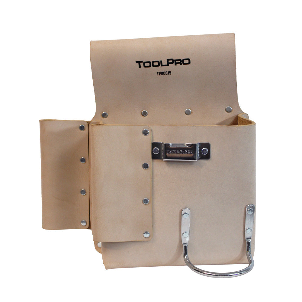 ToolPro Top Grain 3 Pocket Box Style Pouch - Right Hand
