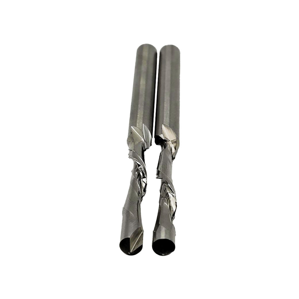 ToolPro 3/16 in. Piloted Down Spiral Cutout Bit - 10 Pack