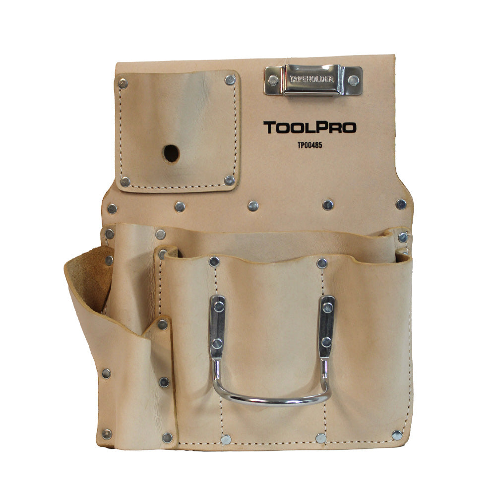 ToolPro Top Grain 8-Pocket Hanging Pouch