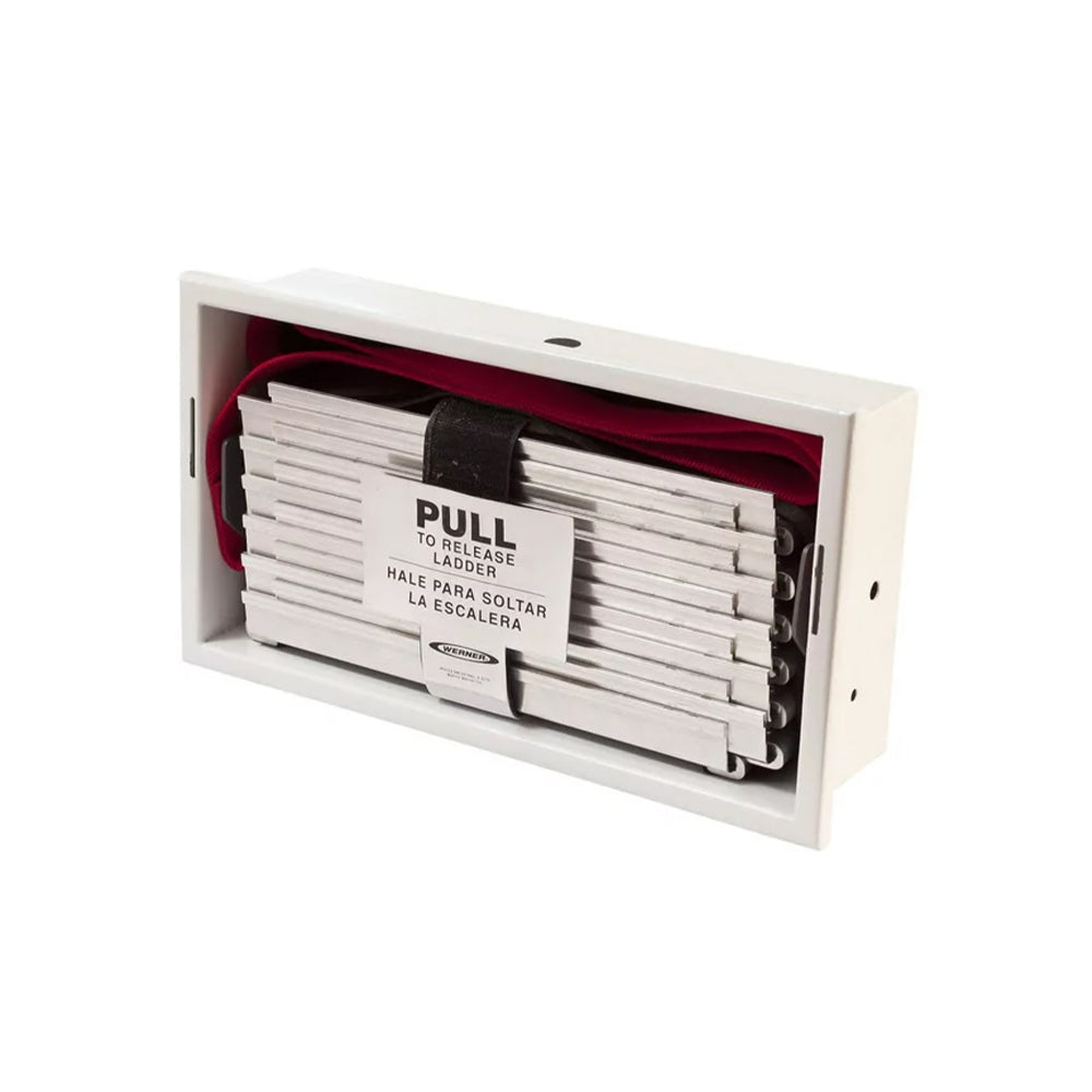 Werner Built-In Fire Escape Ladder | ADSS - Alberta Drywall & Stucco Supply