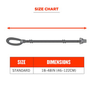 Squids 3155 Elastic Hard Hat Lanyard with Clamp