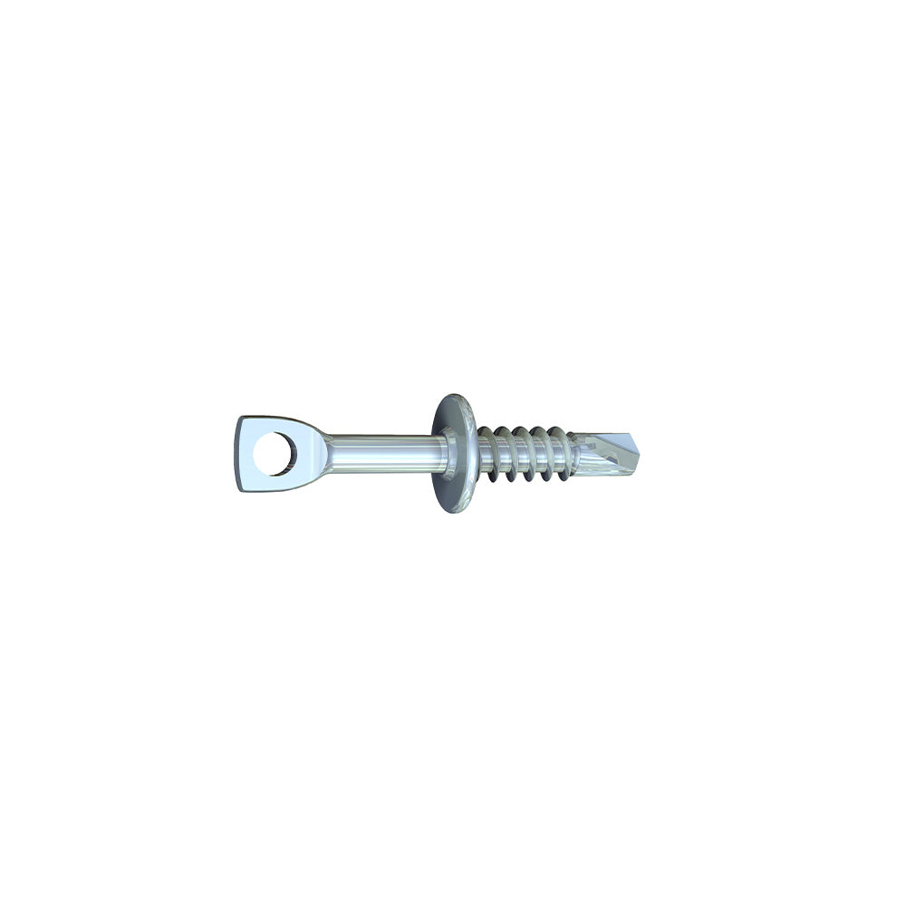 Eye lag Clear Zinc Tek Screws