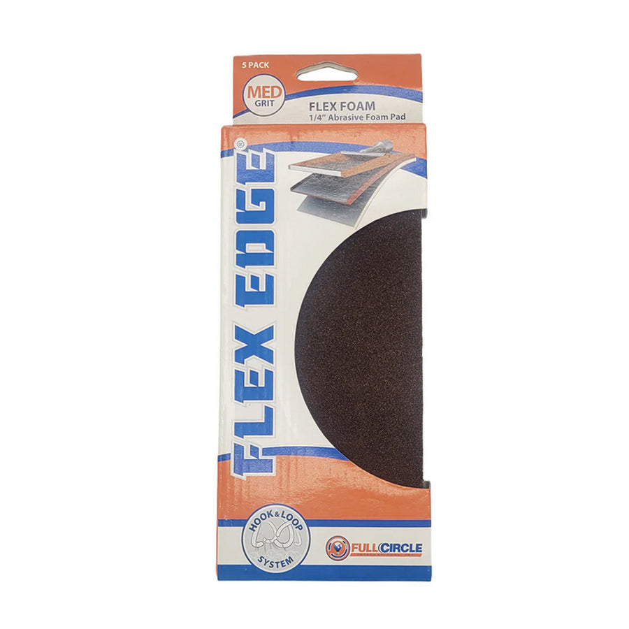 Full Circle Flex Edge 1/4" Abrasive Foam Pad - 5 Pack