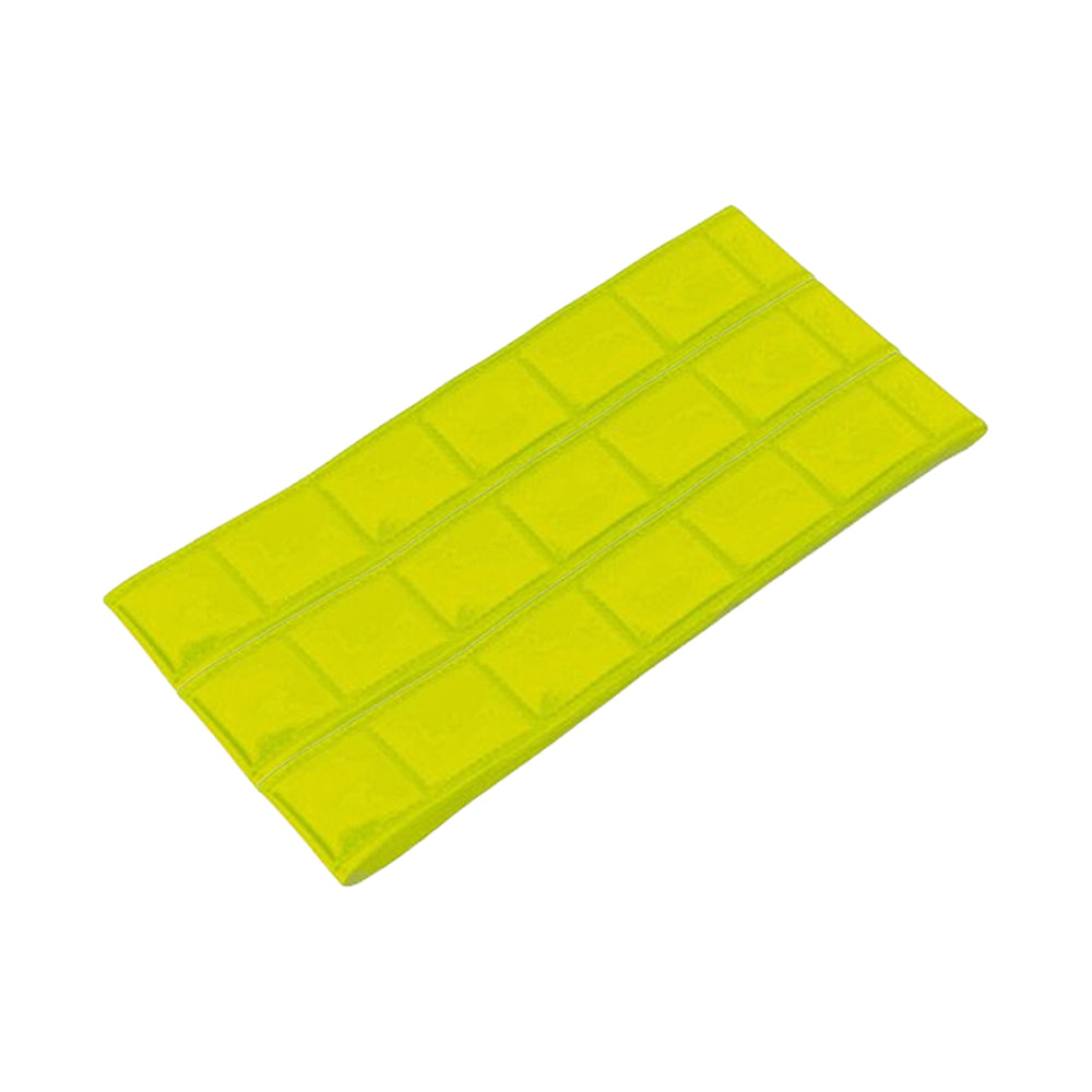 Adjustable Reflective Plastic Armband - Neon Yellow