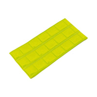 Adjustable Reflective Plastic Armband - Neon Yellow