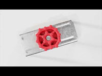 A 237 R Resilmount Sound Control Isolator Furring Channel Clips