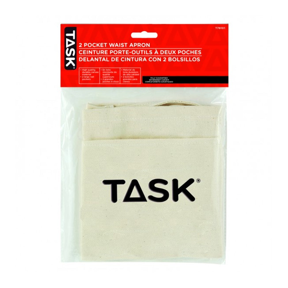TASK Canvas 2 Pocket Waist Apron