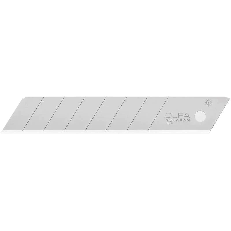 OLFA 18mm LB Silver Snap Blade - 100 Pack