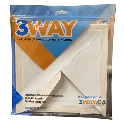 3WAY Simplified Drywall Corner Finishing