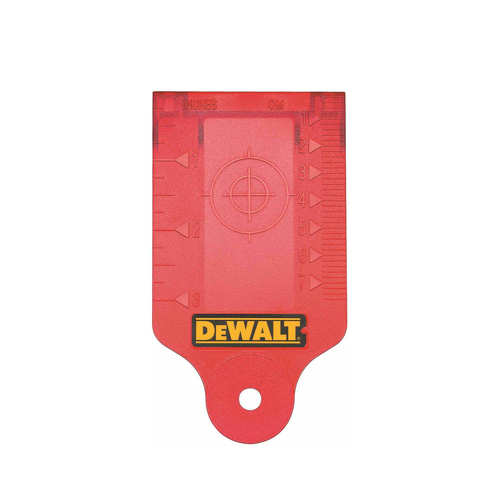 DeWALT Laser Target Card