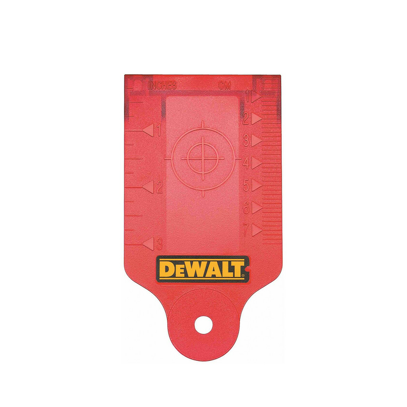 DeWALT Laser Target Card ADSS Alberta Drywall Stucco Supply Dewalt laser target card adss alberta drywall stucco supply
